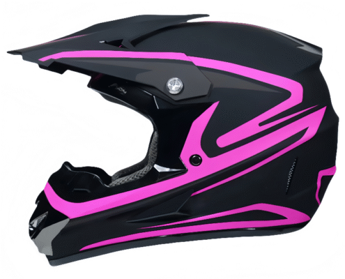 LS-501-Off-Road Helmets-pink line