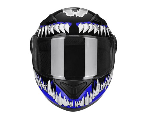 LS666-full-face helmets-blue-3