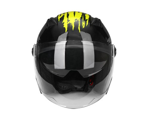 LS688-Half Face-black-2