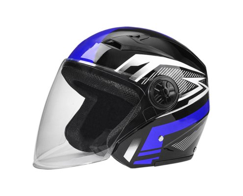 LS688-half face blue-1