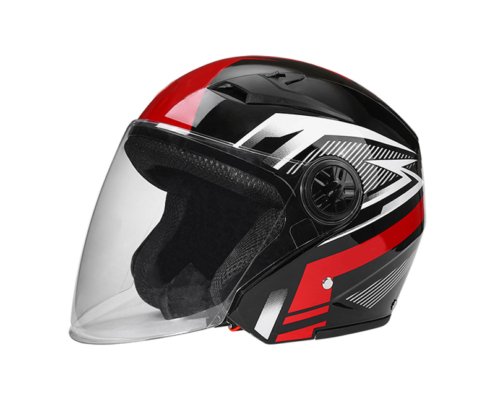 LS688-half face red-1