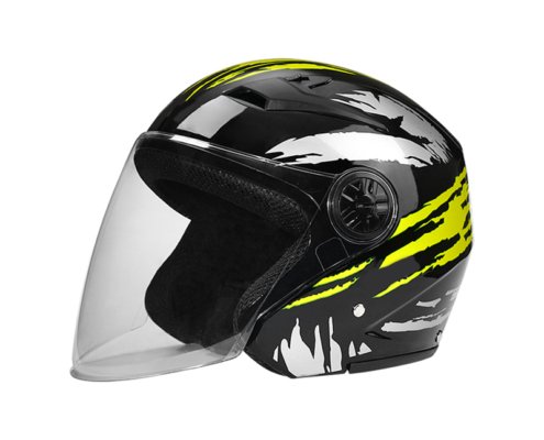 LS688-half face yellow